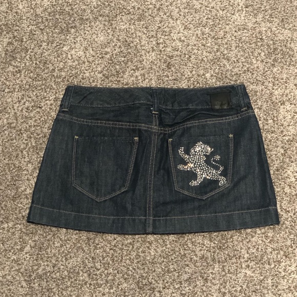 Beautiful women’s X2 denim skirt size 0 - Picture 4 of 4